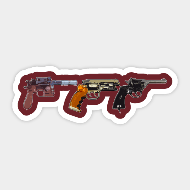 Harrison Ford's Firearms Sticker by HIDENbehindAroc